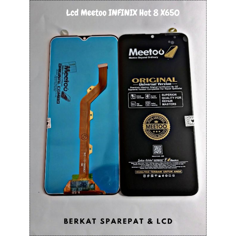 Jual Lcd Touchscreen Infinix Hot 8 X650 Meetoo Life Future Shopee