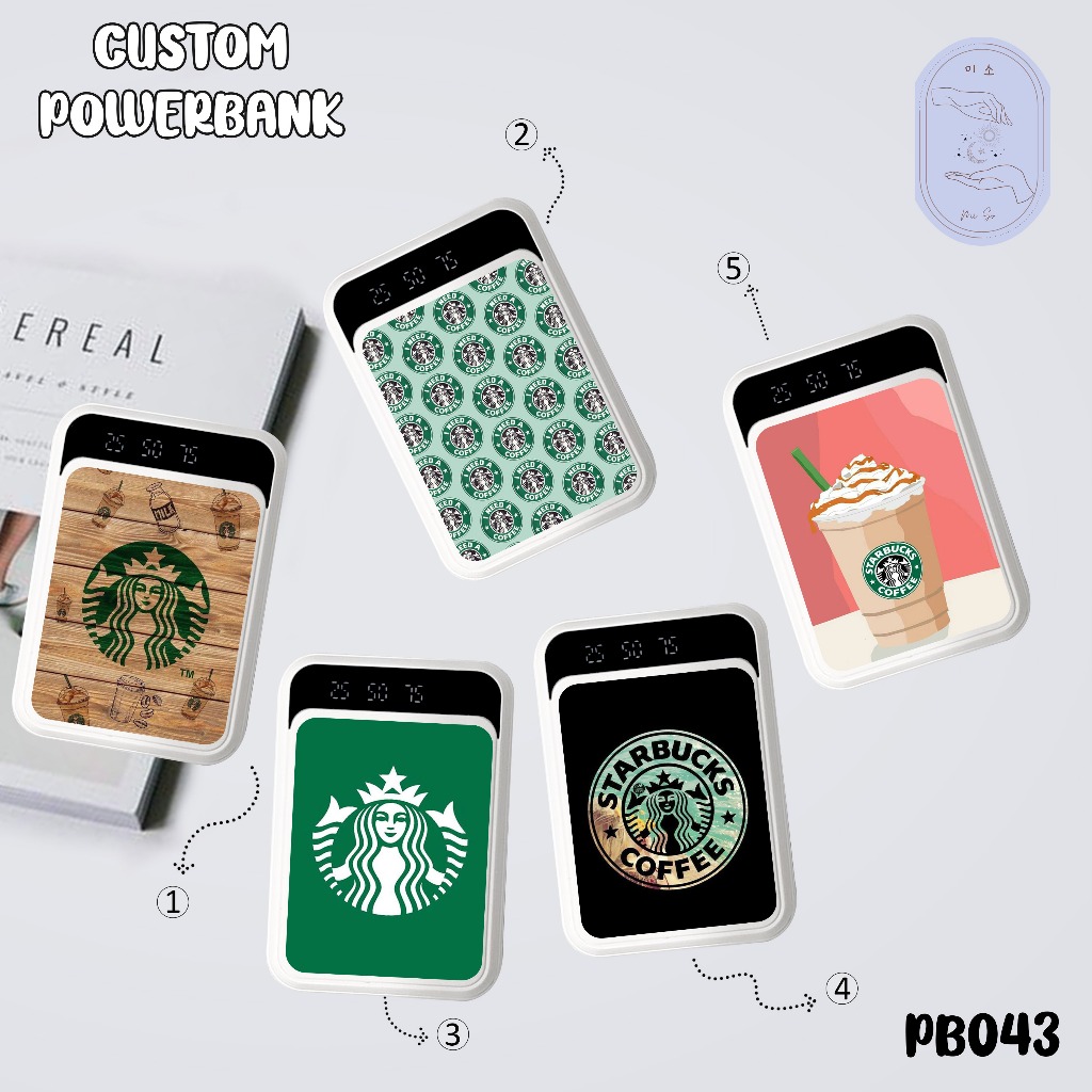 Jual CUSTOM Powerbank (Bisa Pakai Foto Sendiri + Logo + Custom Nama ...