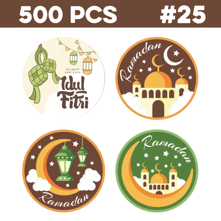 Jual Sticker 500 Pcs Umroh Stiker Haji Label Gift From Oleh Oleh ...