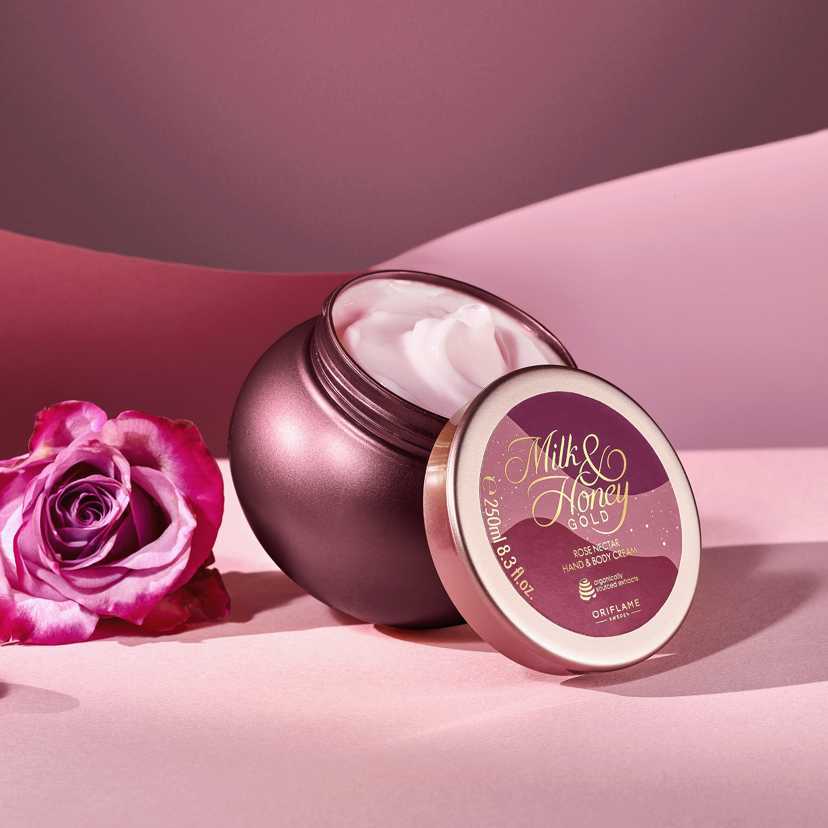 Jual 42869 Milk & Honey Gold Rose Nectar Hand & Body Cream Shopee