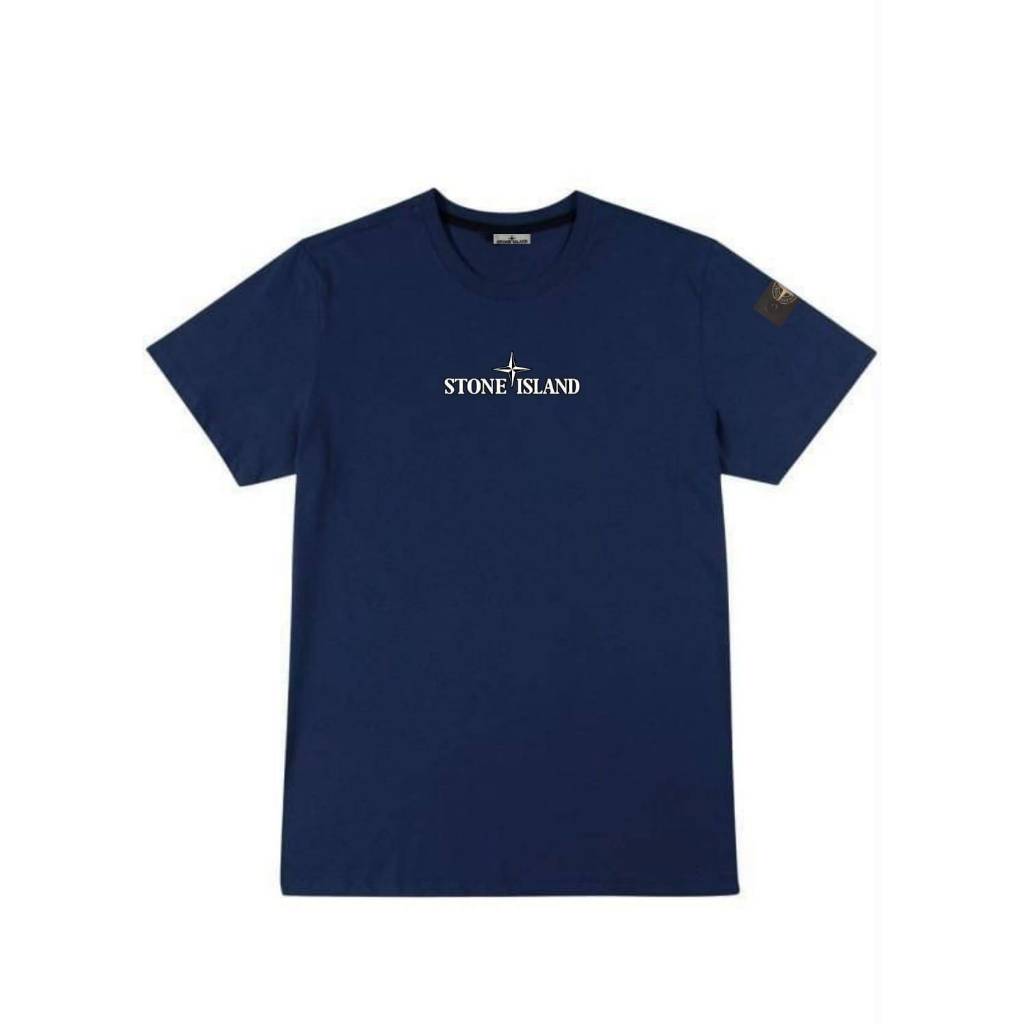 Jual KAOS STONE ISLAND PRIA EMBLEM TANGAN HIJAU BOTOL T-SHIRT