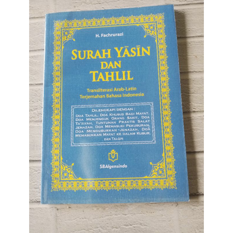 Jual surah yasin dan tahlil(besar a5) | Shopee Indonesia