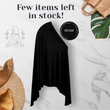 HS Hijab Segitiga Instan Jersey Super Jilbab Instan Jersey Premium