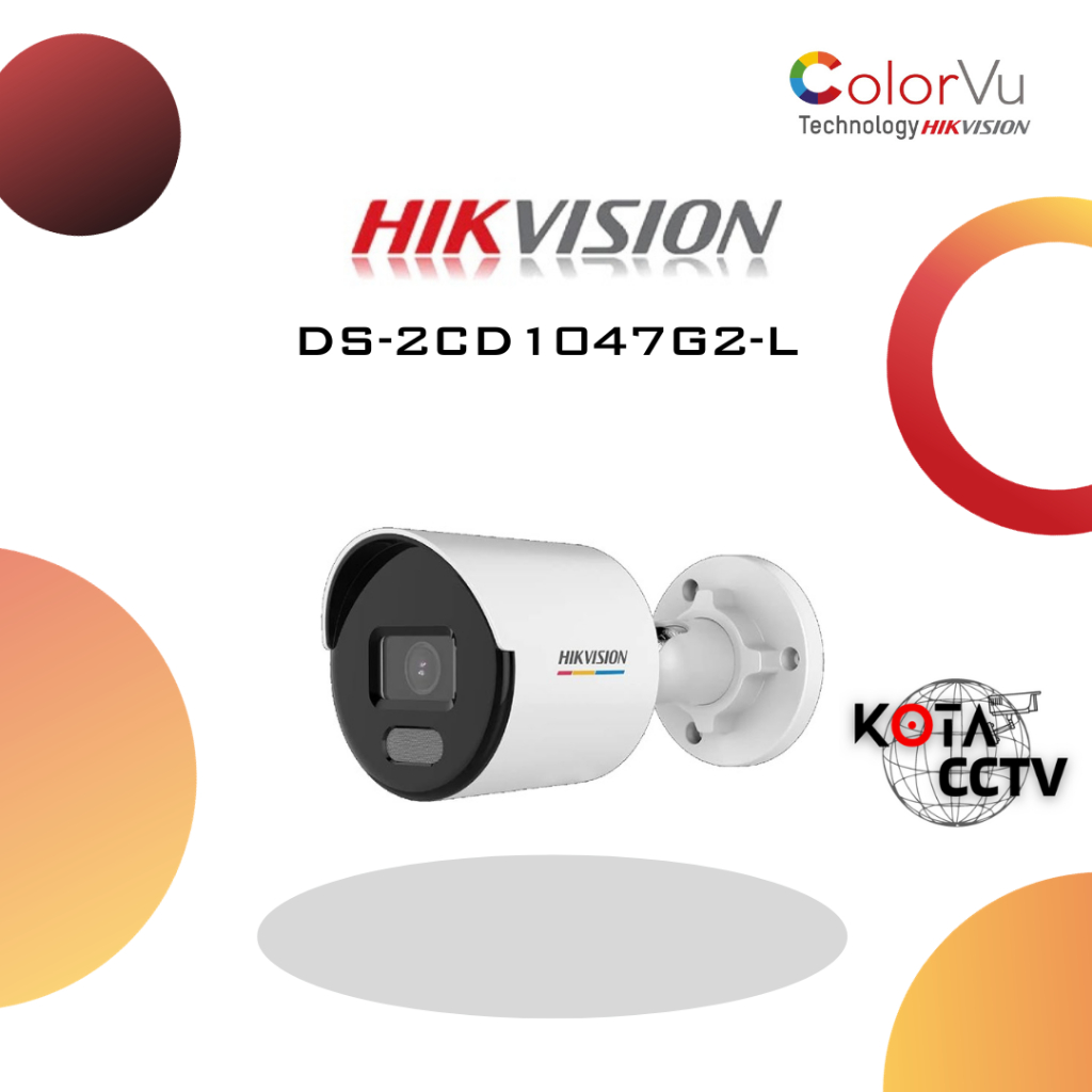 Jual Hikvision Ds 2cd1047g2 L 4mp Colorvu Fixed Bullet Camera Shopee