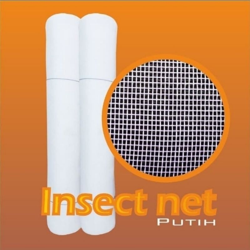 Jual Insect Net (Screen Net) Putih Mesh 50, Lebar 1,1 meter - Eceran ...