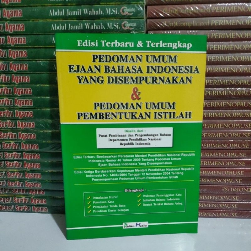 Jual Buku Murah Original - Buku Pedoman Umum Ejaan Bahasa Indonesia ...