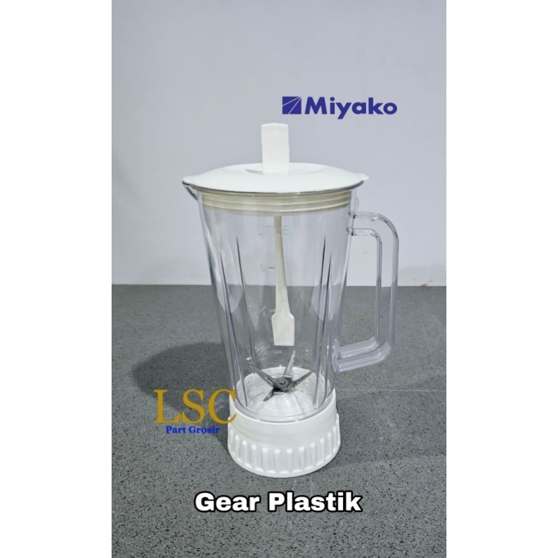 Jual Gelas Set Blender Miyako Bl 101 102 Putih Gir Plastik Tabung Jar Jus Shopee Indonesia 7806