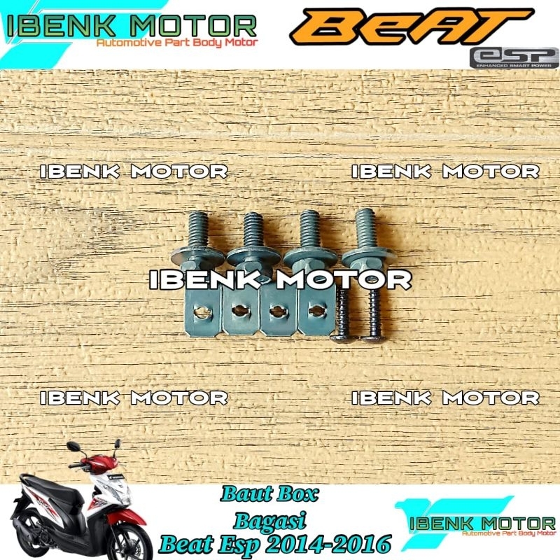 Jual Baut Baud Box Jok Bagasi Box Luggage Honda Beat Fi Lama Esp 2012 ...