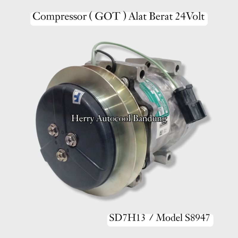 Jual Compressor Kompressor Ac Alat Berat 7H13 Model S8947 Shopee