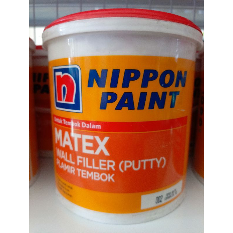 Jual Nippon Paint Matex Wall Filler Putty Kg Shopee Indonesia