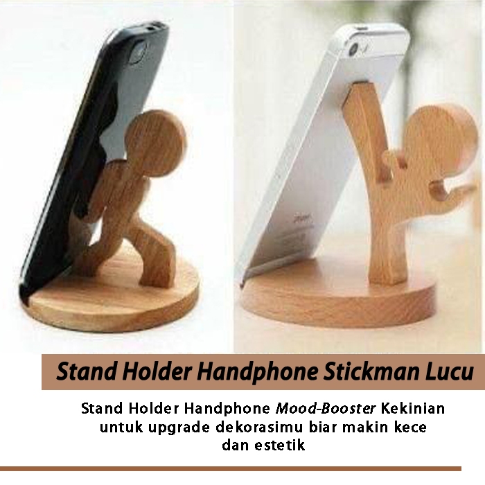 Jual Stand Holder Lucu Handphone Stickman Shopee Indonesia