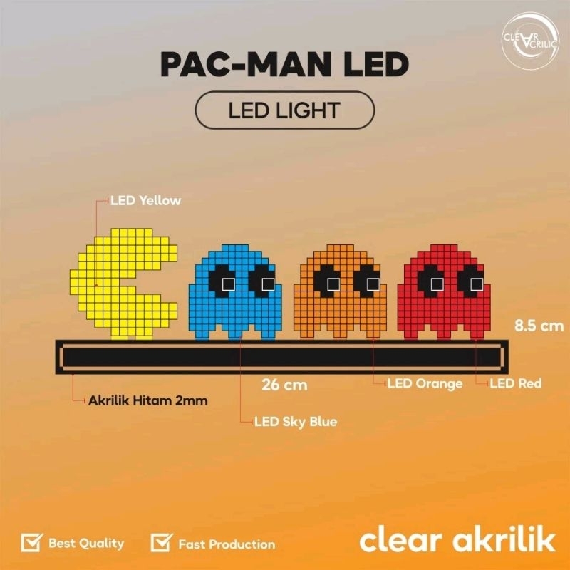 Jual LED Pacman (Sampel Only) | Shopee Indonesia