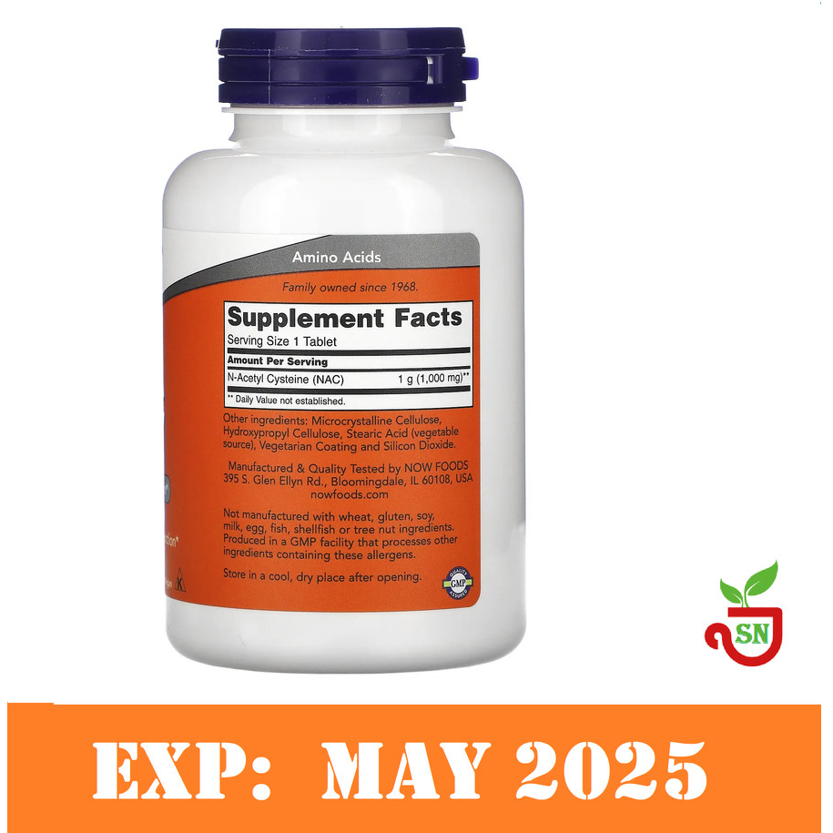 Jual NAC, 1000 mg 1000mg, 120 Tablets asma, emfisema, bronkitis, cystic ...