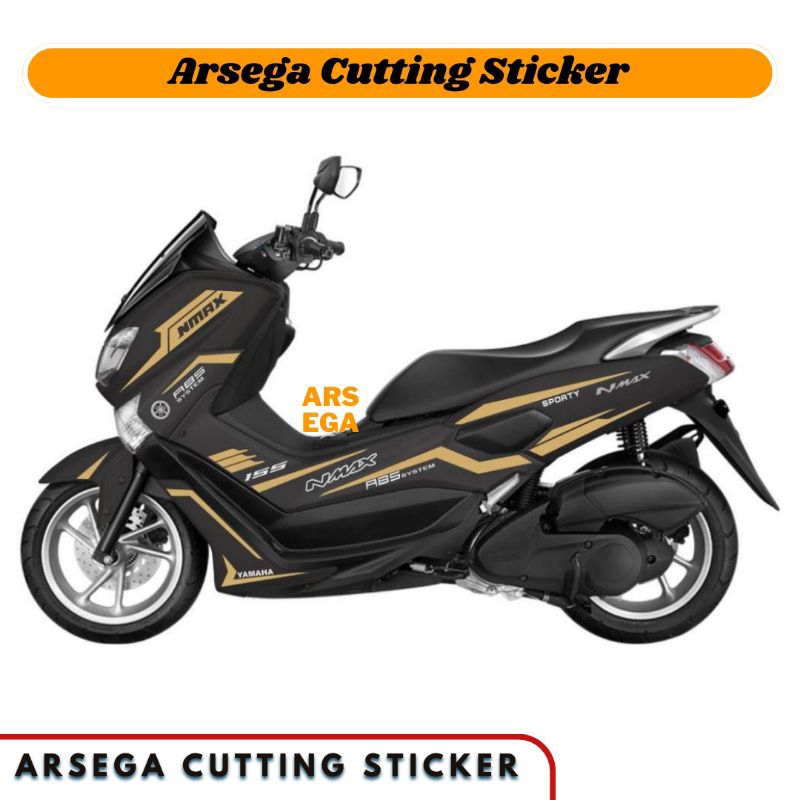 Jual Arsega Cutting Sticker Stripping Aerox New Striping Variasi Aerog Shopee Indonesia