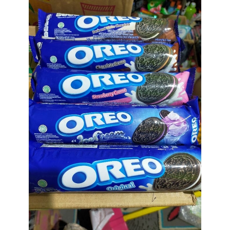 Jual OREO BISKUIT ALL VARIAN 119 6g Shopee Indonesia