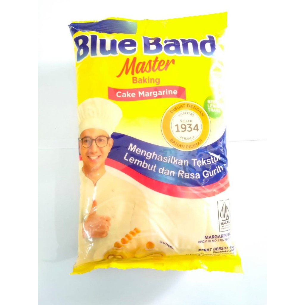 Jual Blue Band Mentega Master Cake Margarin 1kg | Shopee Indonesia