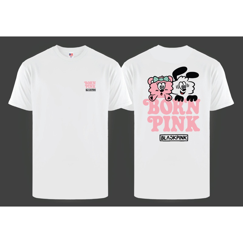 Jual T-Shirt Blackpink x Verdy (White Unofficial) | Shopee Indonesia