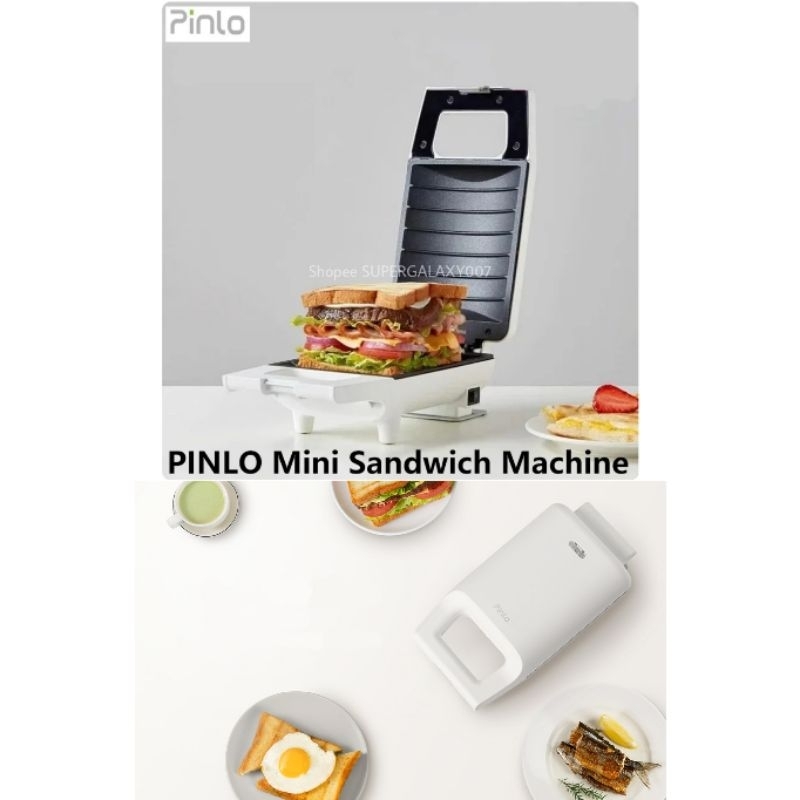 Pinlo Sandwich Machine Mini Breakfast Maker Bread Maker Toaster