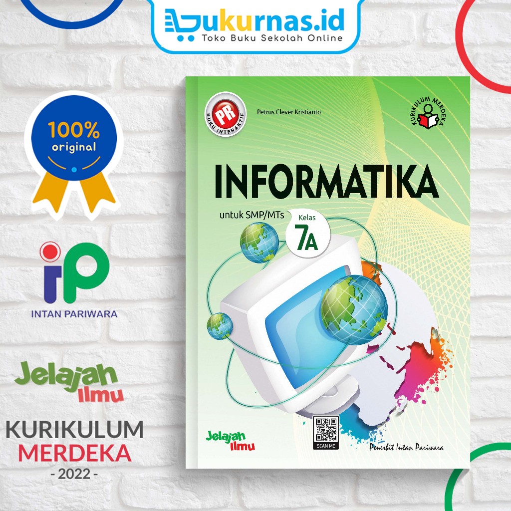 Jual Buku PR Interaktif Informatika SMP Kelas 7 Semester 1 - Kurikulum ...