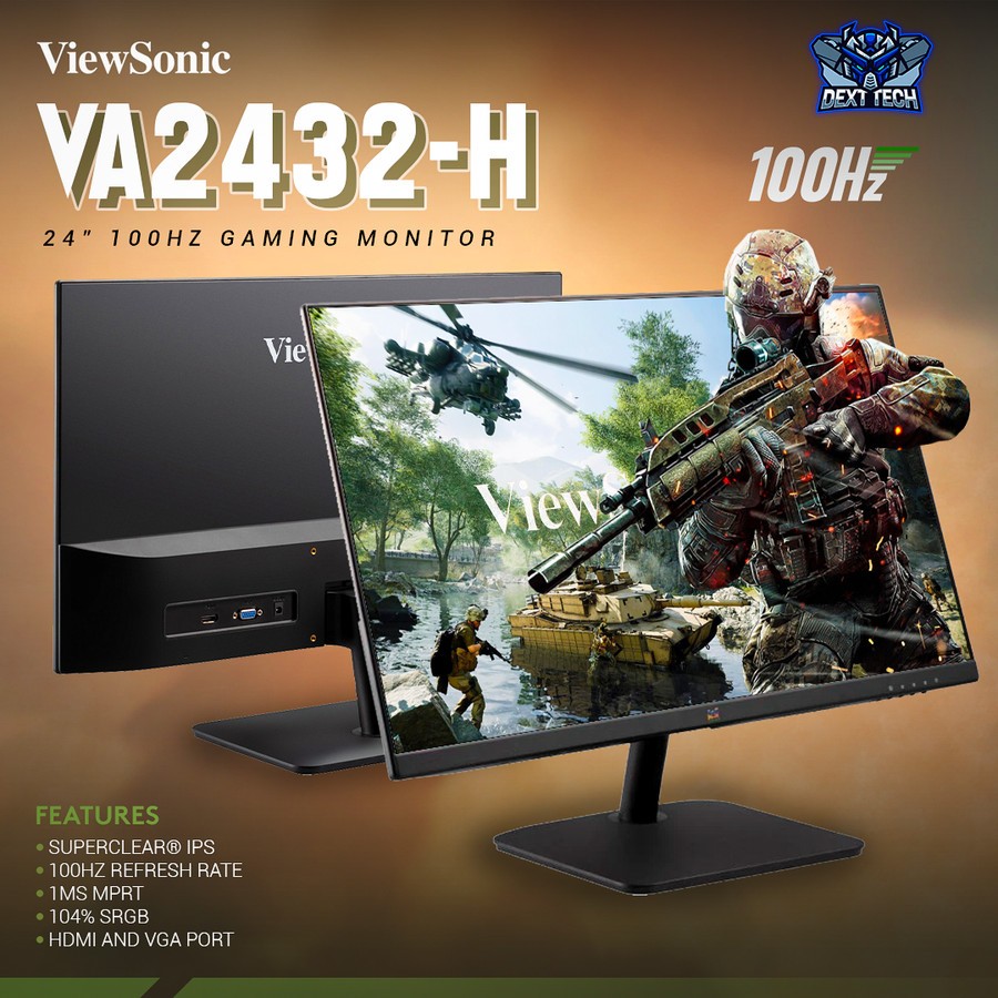 Jual Viewsonic Va H Fhd Ips Hz Ms Frameless Monitor Shopee Indonesia