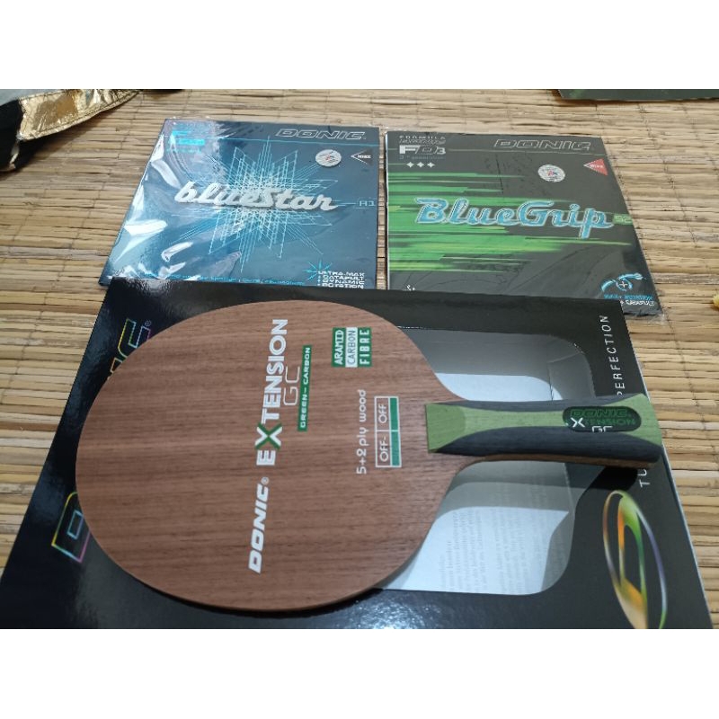 Jual PAKET BET TENIS MEJA DONIC EXTENSION GC SPINERS | Shopee Indonesia