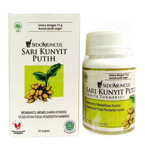 Jual Sido Muncul Sari Kunyit Putih 50 Kapsul Original Sidomuncul Sari Kunyit Putih White 9218