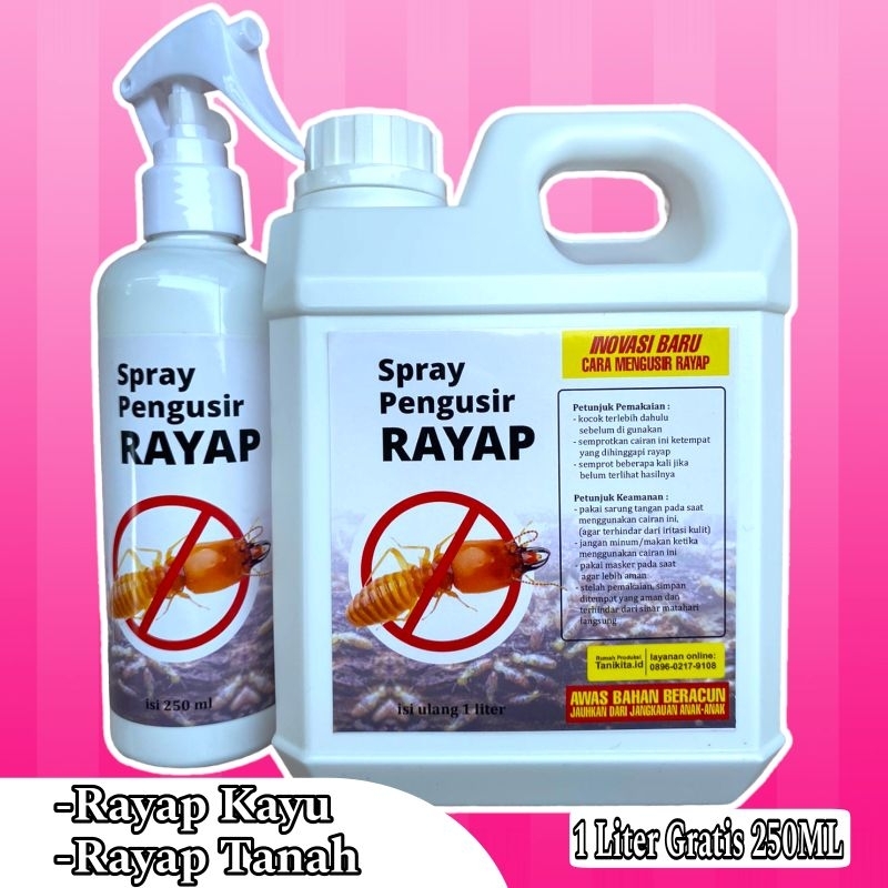 Jual Pembasmi Semua Jenis Rayap Kayu Rayap Tanah Rayap Basah 100