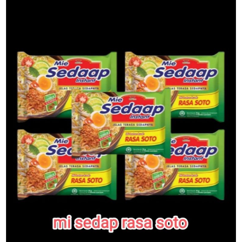 Jual Sedaap Mi Rasa Soto Isi 5 Bks Promo Shopee Indonesia