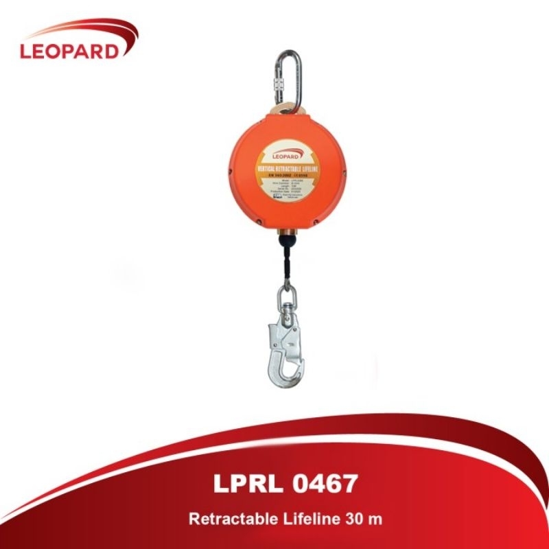 Jual Retractable Lifeline 30 Meter Standar EN 360 Safety Retractable