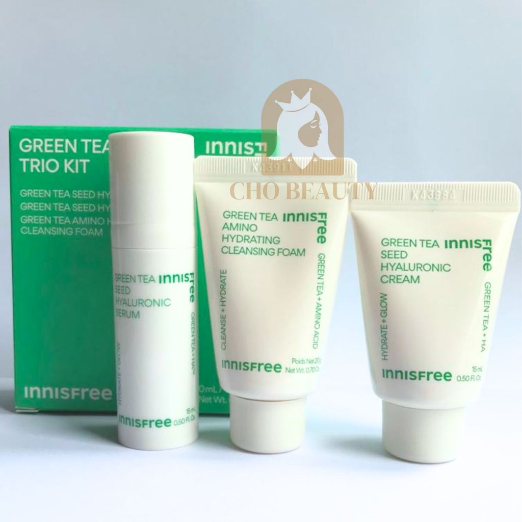 Jual INNISFREE Green Tea Trio Kit Retinol Cica Duo Kit Black Tea Youth
