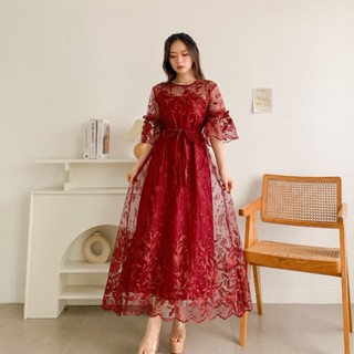 Gaun long outlet dress