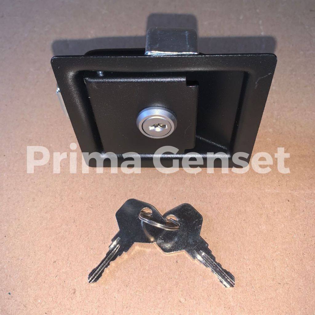 Jual Doorlock Pintu Genset Alat Berat Traktor Forklift Hitam Besi X