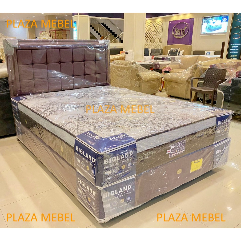 Jual Kasur Springbed Bigland / Big Land Superior Plush Top ( Matras ...