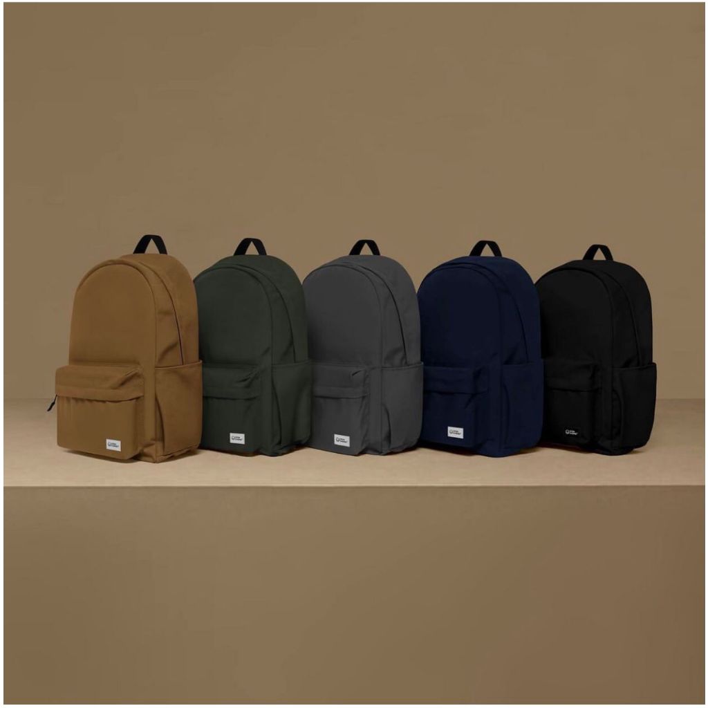 Jual Open Ending Water Resistant Backpack Basic Tas Ransel Basic Colors ...