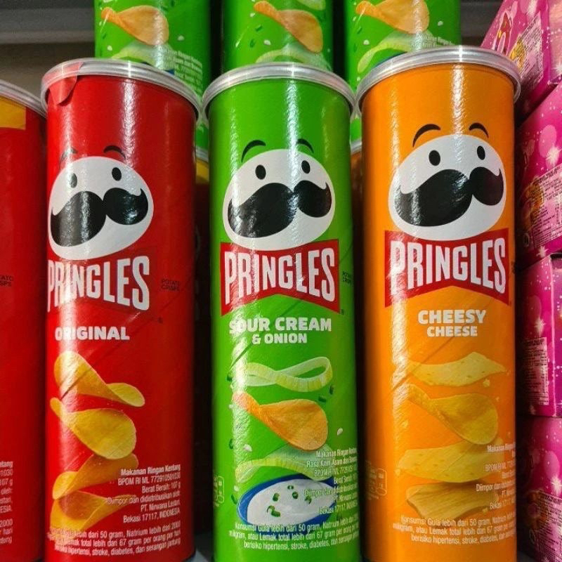 Jual Pringles Besar 107g Semua Varian Rasa | Shopee Indonesia