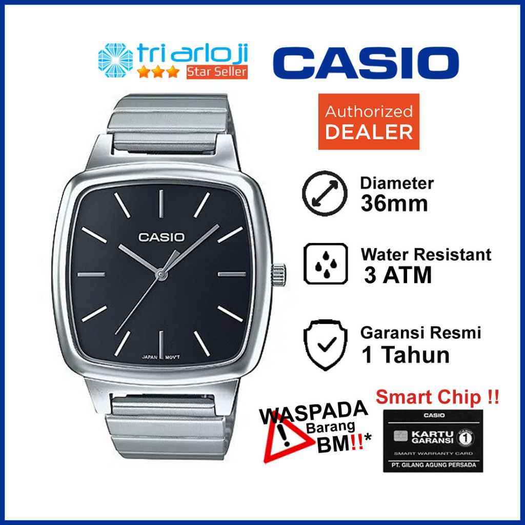 Jual Casio Ltp E D Adf Jam Tangan Wanita Analog Silver Ltp E D A