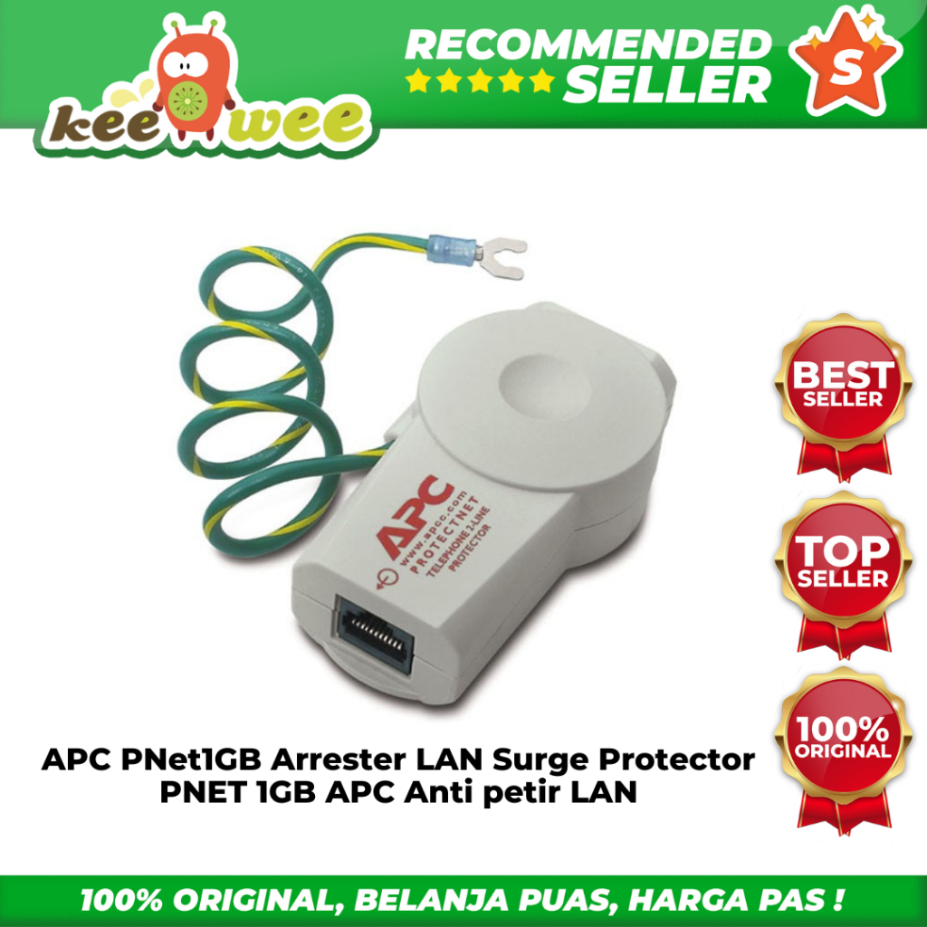 Jual APC PNet1GB Arrester LAN Surge Protector PNET 1GB APC Anti petir ...