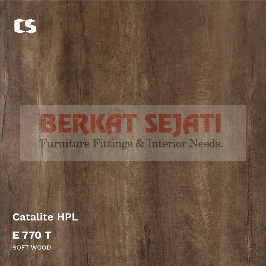 Jual E 770 T - HPL CATALITE HPL BY CS LAMINATES - WOODGRAIN | Shopee ...