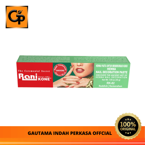 Jual Henna Rani Kone 82 Nail Decoration Paste Reddish 30g | Shopee ...