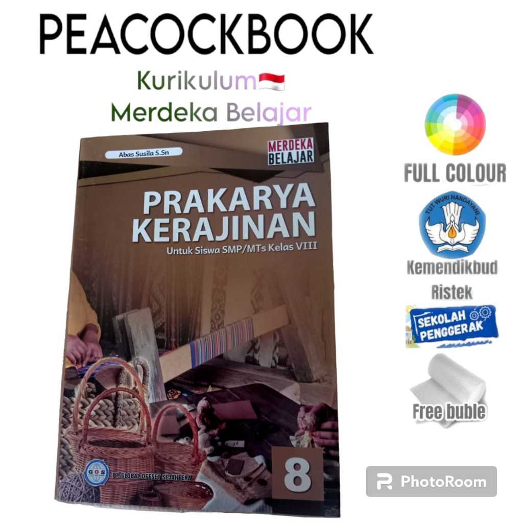 Jual Buku Siswa Prakarya Kerajinan SMP/MTS Kelas 8 Kurikulum Merdeka ...