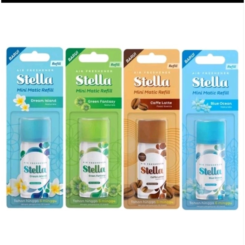 Jual Stella Mini Matic Refill Pengharum Ruangan 40ML | Shopee Indonesia