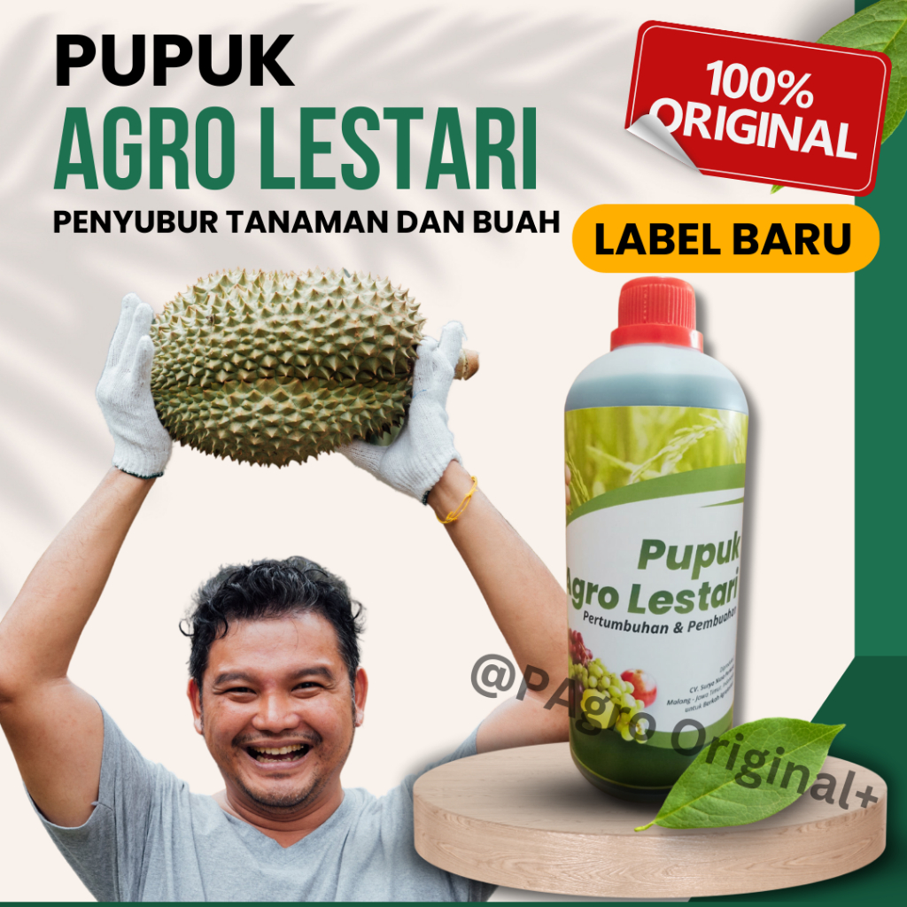 Jual Pupuk Agro Lestari Original Penyubur Tanaman Dan Buah Shopee