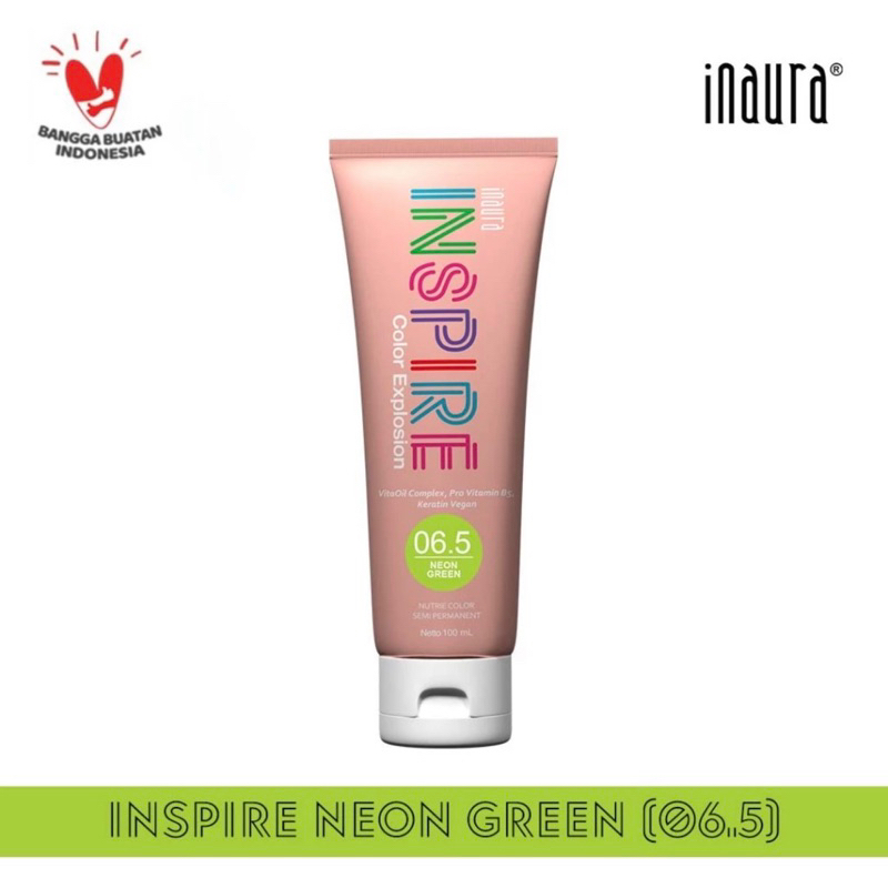 Jual INAURA Inspire Color Explosion Neon Green (06.5) | Shopee Indonesia