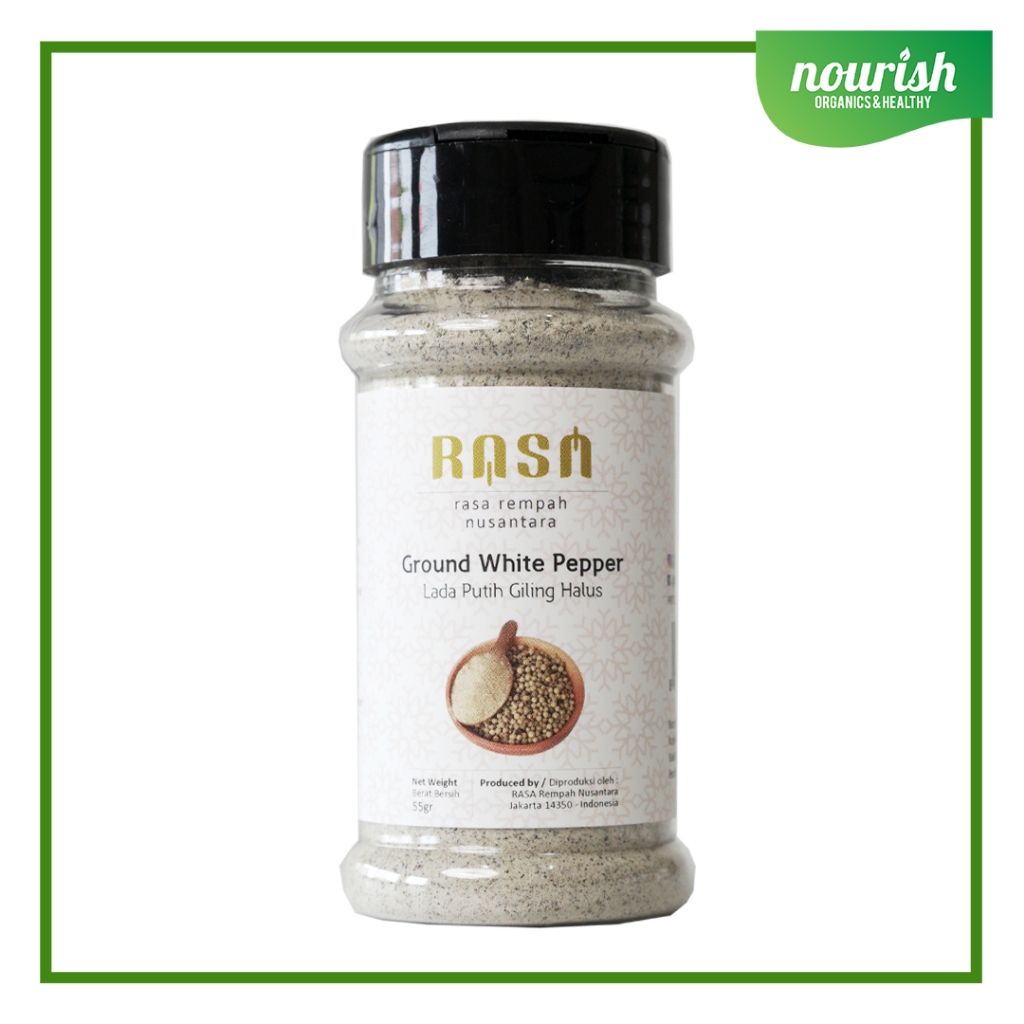 Jual Rasa, Ground White Pepper 55gr | Shopee Indonesia