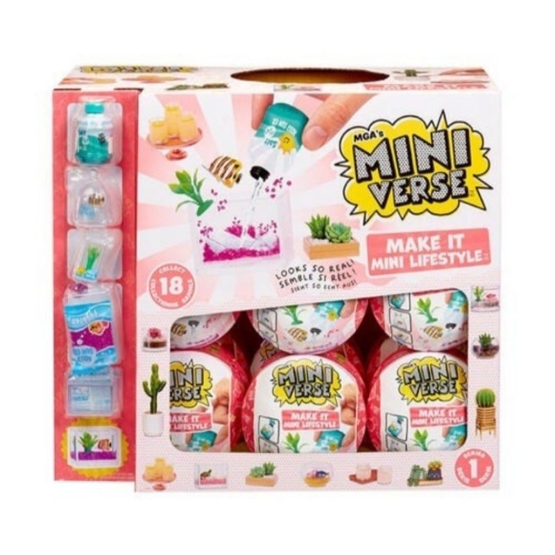 Jual Mini Verse MAKE IT MINI LIFESTYLE Series One Blind Capsule New For ...