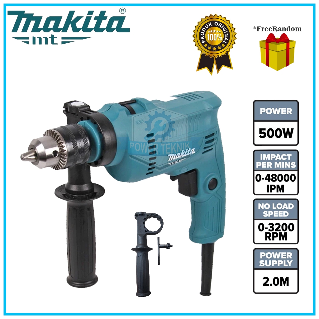 Jual Mesin Bor 13mm MAKITA M0801B Impact Drill Beton Bor Tangan 13