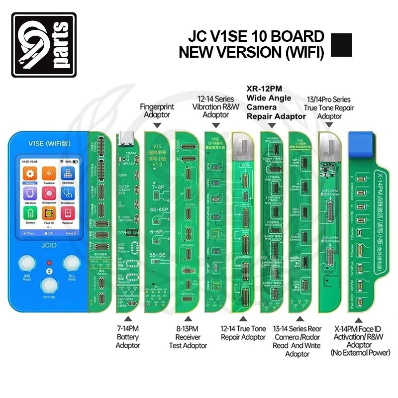 JC ID V1SE 10 Board Versi New wifi /JC ID V1SE 9 Board Versi New wifi /  Terbaru 8 Board / JC V1SE 7/8 Board / Jc ID Programer V1SE 8 Board /  Baterai