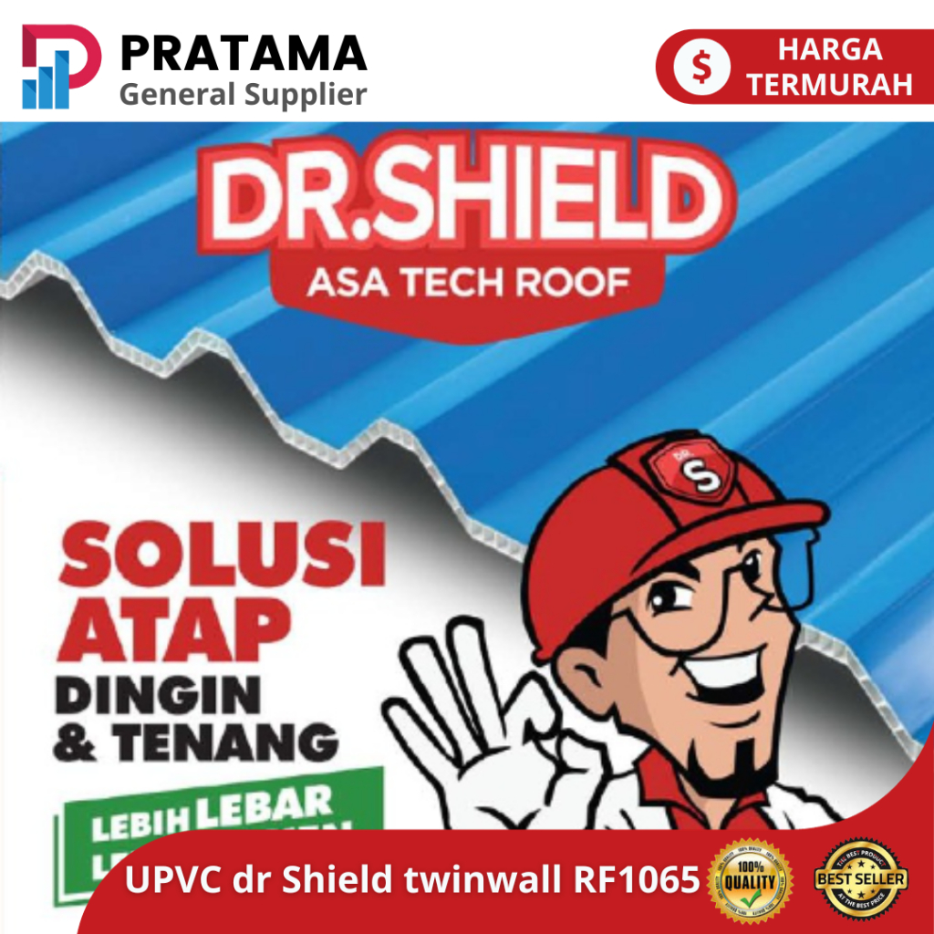 Jual Atap genteng UPVC dr Shield twinwall RF1065 | surabaya | Shopee ...