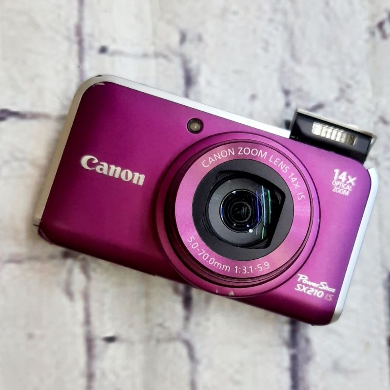 Jual Kamera Digital Canon PowerShot SX210 IS | Shopee Indonesia