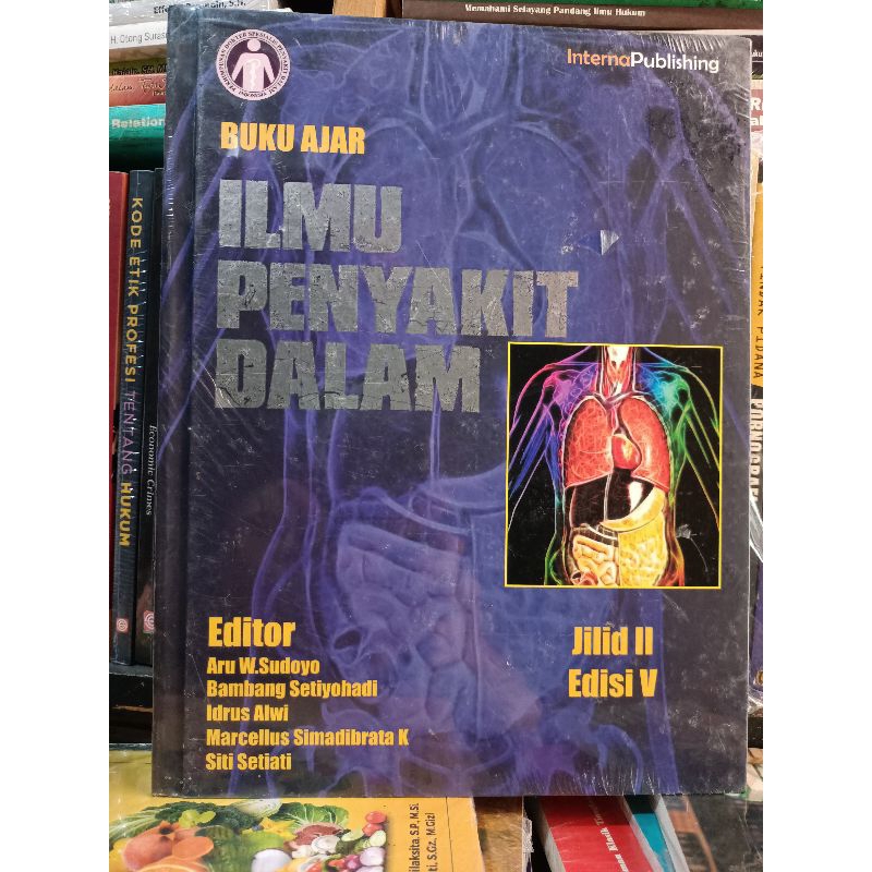 Jual Original Buku Ajar Ilmu Penyakit Dalam Jilid II EDISI V | Shopee ...